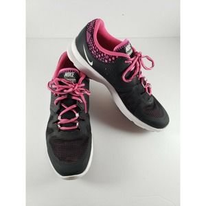 Nike Core Motion TR 3 Mesh Womens Pink Black Athletic Cross Training Shoes 9.5
